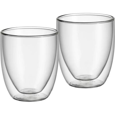 WMF Kult 0901392000 Transparant - Glazen Set Dubbellaags, Thermo Effect WMF Kult 0901392000 Transparant - Glazen Set Dubbellaags, Thermo Effect