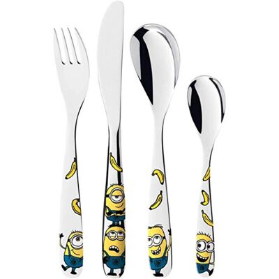WMF Gyerekeknek szóló Minions evőeszköz készlet - 4 darab WMF Gyerekeknek szóló Minions evőeszköz készlet - 4 darab