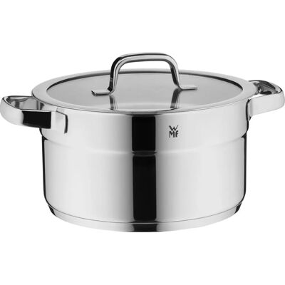 WMF Compact Cuisine 24cm Stainless Steel Pot - Induction, Stackable WMF Compact Cuisine 24cm Stainless Steel Pot - Induction, Stackable