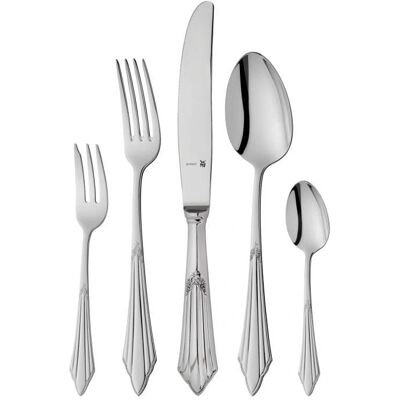 WMF 30-teiliges Edelstahl-Geschirrset - Besteck-Set WMF 30-teiliges Edelstahl-Geschirrset - Besteck-Set