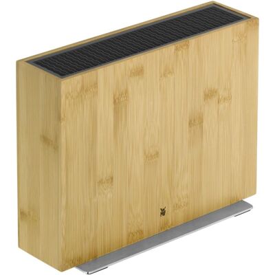 WMF Model 1893874500 Knife Block Bamboo Stainless Steel Compact WMF Model 1893874500 Knife Block Bamboo Stainless Steel Compact