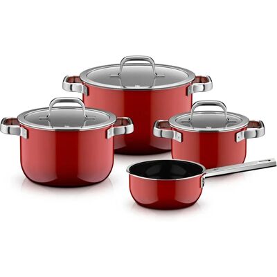 WMF 05.1958.5290 pentola - Induzione, Rosso WMF 05.1958.5290 pentola - Induzione, Rosso