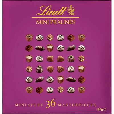 Lindt Mini Pralinen Sortiment - 180G Schokolade Lindt Mini Pralinen Sortiment - 180G Schokolade