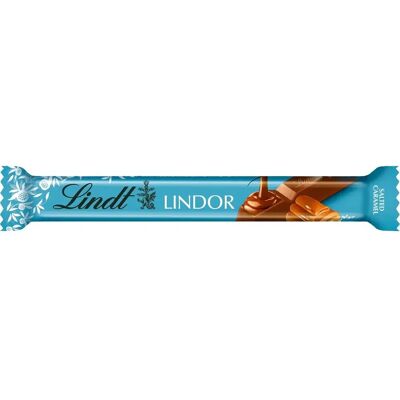 Lindt - LINDOR - Kinus-suolattu täyte - Maitosuklaapatukka Lindt - LINDOR - Kinus-suolattu täyte - Maitosuklaapatukka
