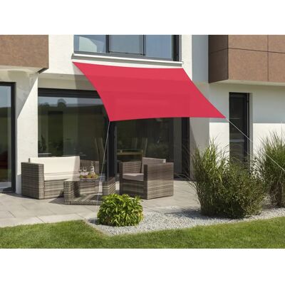 Vela solare Lanzarote di Schneider - Rettangolare, 300x250cm, rosso Vela solare Lanzarote di Schneider - Rettangolare, 300x250cm, rosso