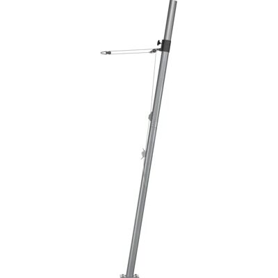 Schneider Sonnensegelmast - Verstellbar, 360° Drehbar, Stahl Schneider Sonnensegelmast - Verstellbar, 360° Drehbar, Stahl
