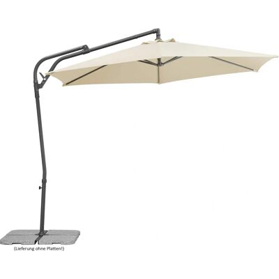 Schneider Genua 300 cm Beigese Zeskantparasol - Patio Parasol Schneider Genua 300 cm Beigese Zeskantparasol - Patio Parasol