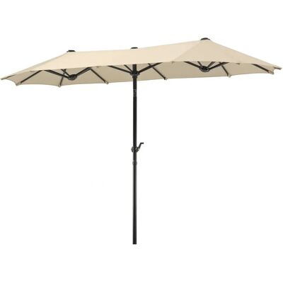 Xaver Schneider BEIGE Ombrellone Rettangolare Salerno - Parasole da Giardino Xaver Schneider BEIGE Ombrellone Rettangolare Salerno - Parasole da Giardino