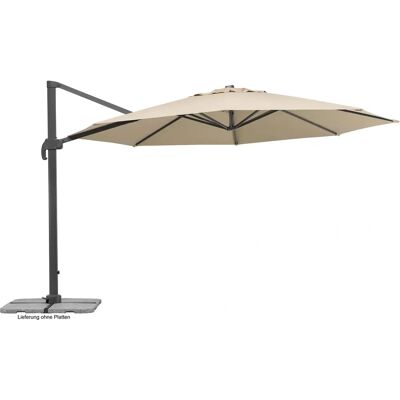 SCHNEIDER SCHIRME Rhodos Grande - Sombrilla de 400cm Redonda Beige SCHNEIDER SCHIRME Rhodos Grande - Sombrilla de 400cm Redonda Beige
