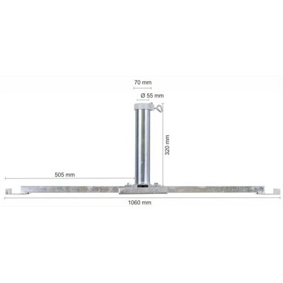 Schneider Schwerer Stahl Sonnenschirmständer - Für Jumbo & Quadro Schneider Schwerer Stahl Sonnenschirmständer - Für Jumbo & Quadro