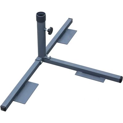Soporte de balcón para paraguas Schneider - Para mástiles de 30-40 mm, baldosas de 40x40 cm o 50x50 cm - Uso en exterior Soporte de balcón para paraguas Schneider - Para mástiles de 30-40 mm, baldosas de 40x40 cm o 50x50 cm - Uso en exterior