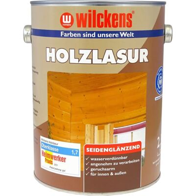 WILCKENS FARBEN - seidenglänzend LF - Sans couleur - 2.5 L - Protection du bois (laser) - Publicité WILCKENS FARBEN - seidenglänzend LF - Sans couleur - 2.5 L - Protection du bois (laser) - Publicité