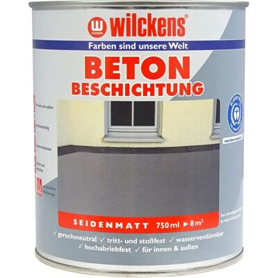 Wilckens Revêtement béton - 750 ml - Gris - Intérieur/Extérieur - Publicité Wilckens Revêtement béton - 750 ml - Gris - Intérieur/Extérieur - Publicité