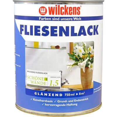 WILCKENS FARBEN - Glänzend - Bílá - 0,75 l - Dlaždicový lak WILCKENS FARBEN - Glänzend - Bílá - 0,75 l - Dlaždicový lak