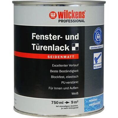 Wilckens Weiße Satin-Fenster- & Türfarbe - 750Ml Wilckens Weiße Satin-Fenster- & Türfarbe - 750Ml