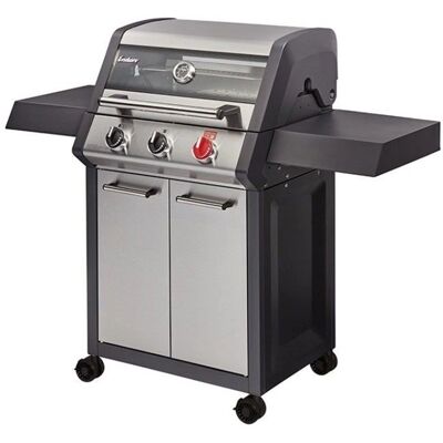 Gril à Gaz Enders Monroe Pro X 3 S Turbo - Avec 3 Brûleurs en Inox - Publicité Gril à Gaz Enders Monroe Pro X 3 S Turbo - Avec 3 Brûleurs en Inox - Publicité
