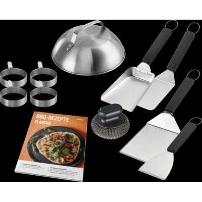 Set barbecue ENDERS - Plancha, acciaio inossidabile, 10 pezzi Set barbecue ENDERS - Plancha, acciaio inossidabile, 10 pezzi