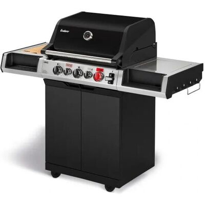 ENDERS Uniq 3 IK Cruster Gasgrill - Schwarz, Edelstahl 21800 W ENDERS Uniq 3 IK Cruster Gasgrill - Schwarz, Edelstahl 21800 W