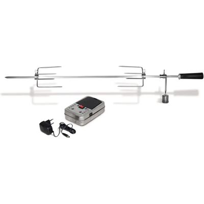 Enders Roestvrijstalen Barbecue Spit - Compatibel met Boston 6 - Elektrische Motor Inbegrepen Enders Roestvrijstalen Barbecue Spit - Compatibel met Boston 6 - Elektrische Motor Inbegrepen