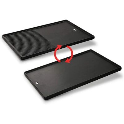 Enders Switch Grid Gietijzeren geëmailleerde grillplaat - Buiten Enders Switch Grid Gietijzeren geëmailleerde grillplaat - Buiten
