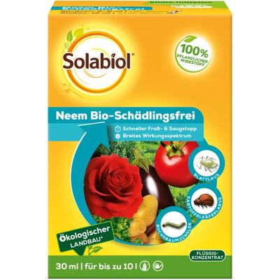 SOLABIOL Neem Bio Pestfrei - Organischer Pflanzenschutz SOLABIOL Neem Bio Pestfrei - Organischer Pflanzenschutz