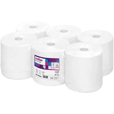 Wepa Prestige Papiertücher - 6 Rollen 150m Weiß Wepa Prestige Papiertücher - 6 Rollen 150m Weiß