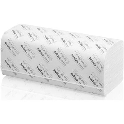 Wepa Komfort Handtuchpapier - 277420 - PT3-kompatibel - 3072 Blatt - 2-lagig - Recyceln - Weiß Wepa Komfort Handtuchpapier - 277420 - PT3-kompatibel - 3072 Blatt - 2-lagig - Recyceln - Weiß