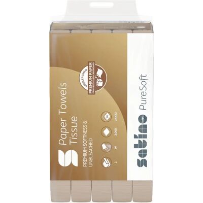 Wepa Papierhandtuch 2lagig W-Falz 24x32cm Recycling beige - Haushaltspapier Wepa Papierhandtuch 2lagig W-Falz 24x32cm Recycling beige - Haushaltspapier