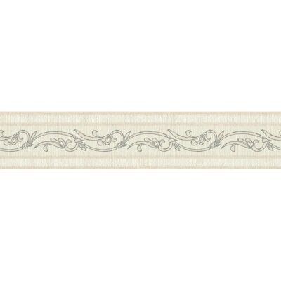Bordo floreale adesivo beige - Tipo di parete Bordo floreale adesivo beige - Tipo di parete
