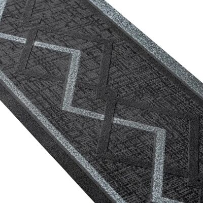 A.S. CRÉATION Grau Metallic Geometrische Bordüre - Wandbordüre A.S. CRÉATION Grau Metallic Geometrische Bordüre - Wandbordüre
