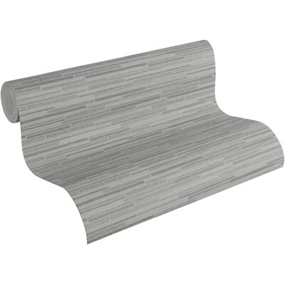 Living Walls Grau Schwarz Steinoptik Tapete - Wanddekoration für Innenbereich Living Walls Grau Schwarz Steinoptik Tapete - Wanddekoration für Innenbereich