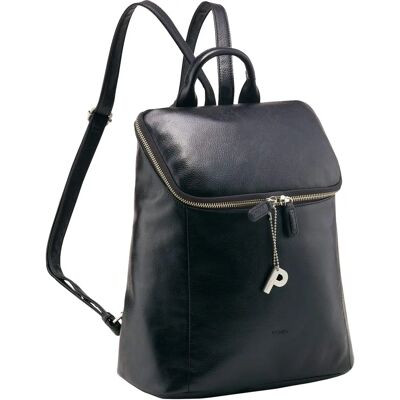 Picard Luis City Rucksack - Rindleder, Abtrennbarer Riemen, Schwarz Picard Luis City Rucksack - Rindleder, Abtrennbarer Riemen, Schwarz