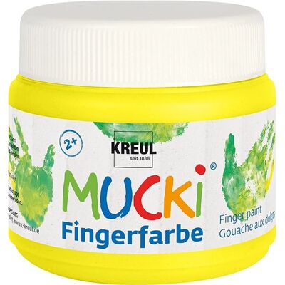 KREUL 23102 Gele Vingerverf - Finger Paint KREUL 23102 Gele Vingerverf - Finger Paint