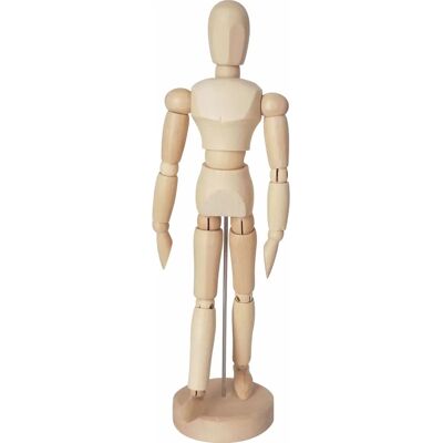 KREUL 4157 - Wooden mannequin with movable limbs for art modeling - Mannequin KREUL 4157 - Wooden mannequin with movable limbs for art modeling - Mannequin