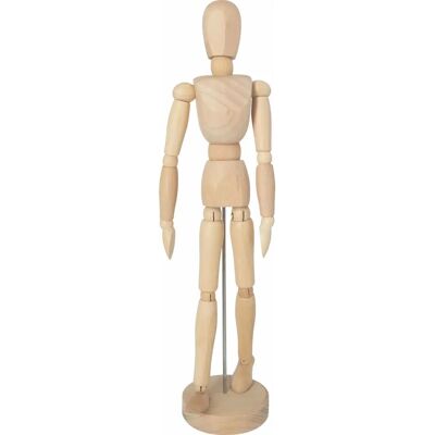 KREUL 4162 Muñeca de madera - 31cm Juguete de arte y manualidades KREUL 4162 Muñeca de madera - 31cm Juguete de arte y manualidades