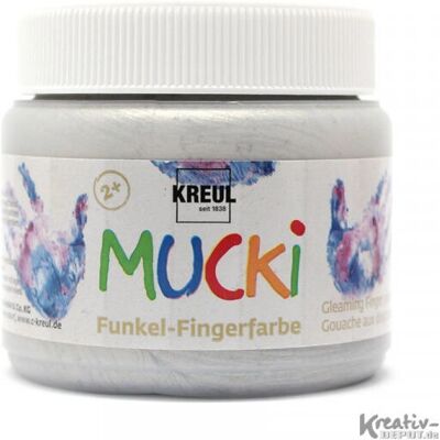 KREUL 23124 Zilveren Vingerverf - Finger Paint KREUL 23124 Zilveren Vingerverf - Finger Paint
