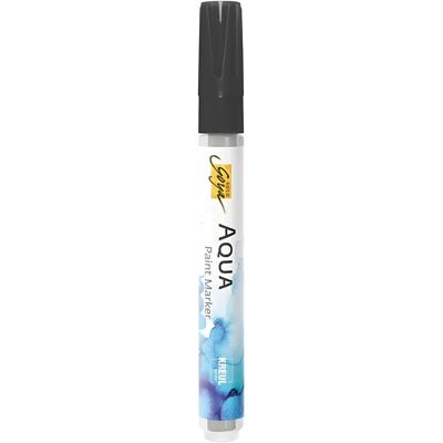 Solo Goya Aqua Paint Marker - Schwarz - Aquarellfarbe - Malstift - Kunstwerkzeug Solo Goya Aqua Paint Marker - Schwarz - Aquarellfarbe - Malstift - Kunstwerkzeug