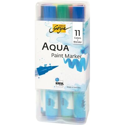 Solo Goya Aqua Paint Marker - 12er Set Wasserfarbemarkierer Solo Goya Aqua Paint Marker - 12er Set Wasserfarbemarkierer