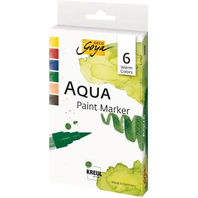 Solo Goya Aqua Paint Marker Set - Wasserbasierte Künstlerfarben Solo Goya Aqua Paint Marker Set - Wasserbasierte Künstlerfarben