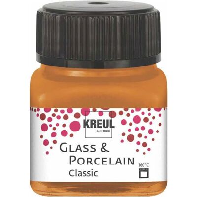 KREUL 16250 Wasserbasierte Farbe - Glas und Porzellan - 20 ml KREUL 16250 Wasserbasierte Farbe - Glas und Porzellan - 20 ml