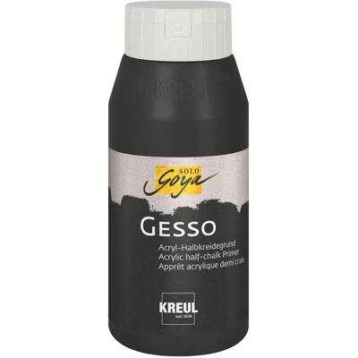 KREUL Gesso - Acrylgrundierung - Schwarz - 750 ml KREUL Gesso - Acrylgrundierung - Schwarz - 750 ml
