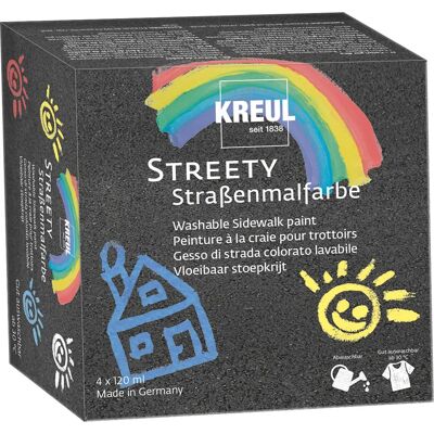 Kreul Streety Starter-Set Vernice per strada per bambini Kreul Streety Starter-Set Vernice per strada per bambini