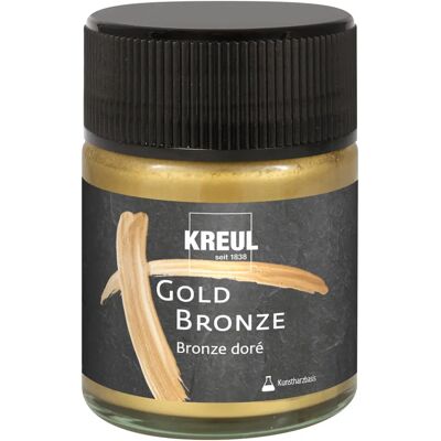 KREUL 99462 Metallic-Farbe - Helles Bronze - Farbe KREUL 99462 Metallic-Farbe - Helles Bronze - Farbe