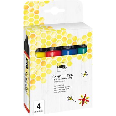 Set de Pintura en Cera Líquida KREUL - 4 piezas Set de Pintura en Cera Líquida KREUL - 4 piezas