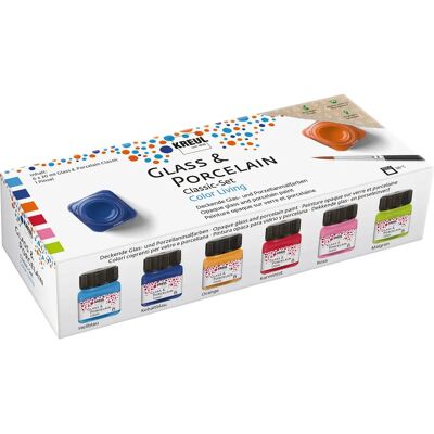 Kreul Multi Glas- & Porzellanfarben - Color Living-Set Kreul Multi Glas- & Porzellanfarben - Color Living-Set