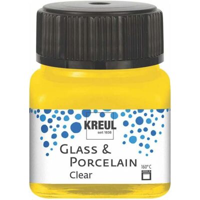 Kreul - 16202 - Solig Gul - Glass & Porcelain Paint Kreul - 16202 - Solig Gul - Glass & Porcelain Paint