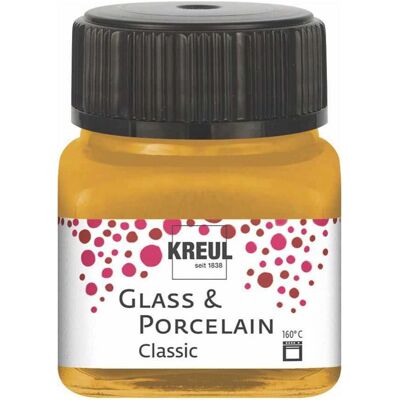 Peinture Métallique Or à Base d'Eau KREUL - Pour Verre & Porcelaine Peinture Métallique Or à Base d'Eau KREUL - Pour Verre & Porcelaine