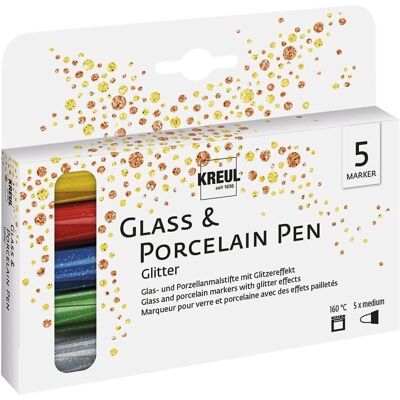 Kreul Minta Glitter Készlet 5 Toll Kreul Minta Glitter Készlet 5 Toll