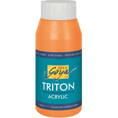 KREUL Solo Goya Acrylfarbe 750 ml - Orange - Für große Flächen KREUL Solo Goya Acrylfarbe 750 ml - Orange - Für große Flächen
