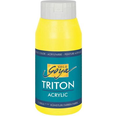 Peinture acrylique KREUL Artiste - Citron - 750ml Peinture acrylique KREUL Artiste - Citron - 750ml